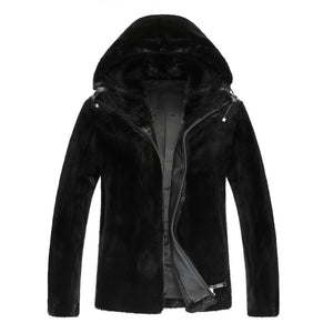 Real Fur Coat For Men Genuine Fur Design Winter Outwear Winter Warm Outwear Male Fur Coat Jacket