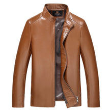 Leather & Suede Motorcycle  Leather Jackets Men 2017 New arrived spring Autumn Winter Business casual fashion coats