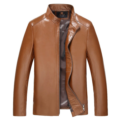 Leather & Suede Motorcycle  Leather Jackets Men 2017 New arrived spring Autumn Winter Business casual fashion coats