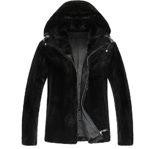 Real Fur Coat For Men Genuine Fur Design Winter Outwear Winter Warm Outwear Male Fur Coat Jacket
