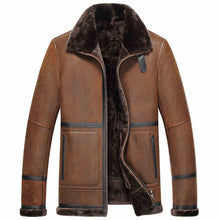 New Short Wool Liner Sheepskin Fur Men Jacket Fashion Quality Real Sheepskin Mens Leather Fur Coat