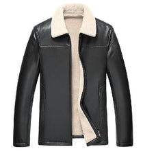 2017 New Fashion Male Leather Jacket Plus Size XXXL 4XL  Black Orange Mens  Collar genuine Coats
