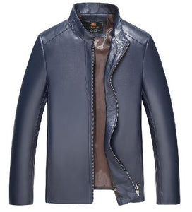 Leather & Suede Motorcycle  Leather Jackets Men 2017 New arrived spring Autumn Winter Business casual fashion coats