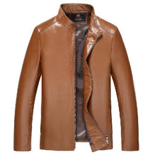 Leather & Suede Motorcycle  Leather Jackets Men 2017 New arrived spring Autumn Winter Business casual fashion coats