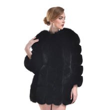 Plus Size M-5XL Women Winter 2017 New Parkas Fashion Natural Genuine Leather Fox Fur Jacket Bridal Full skin Fox Fur Coat LH340