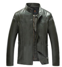 High Quality Genuine Leather Jackets Men Coats Genuine Sheepskin Brand Black Male Motorcycle Leather Jacket Winter Coat Men 2016