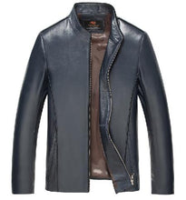 100% Brand Genuine Leather Jacket Male Plus Size 4XL Man Leather Jacket Jaquetas Masculinas Inverno Couro Motorcycle Coat