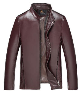 100% Brand Genuine Leather Jacket Male Plus Size 4XL Man Leather Jacket Jaquetas Masculinas Inverno Couro Motorcycle Coat