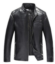2017 New Sheepskin Men Jacket Natural Genuine Leather Fashion Casual Motorcycle Hip Hop Jacket