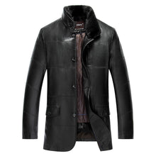 New arrival men lapel fur winter PU leather simulation leather jacket men's thicker fur plus velvet fashion warm size MLXL2XL3XL
