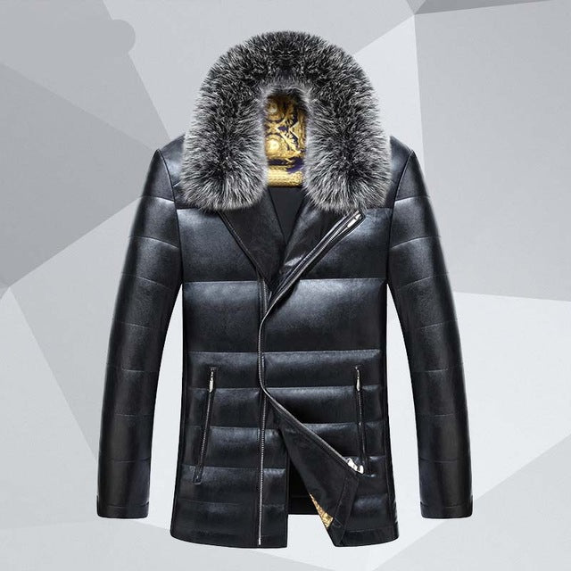 New arrival Factory direct sales leather luxury fox fur collar